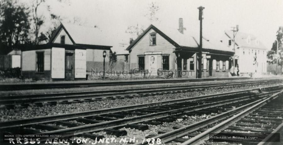 Postcard: Newton Junction, N.H. 1938